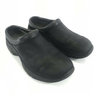 Merrell Suede Slip On Air Cushion Clogs Mocs Shoes